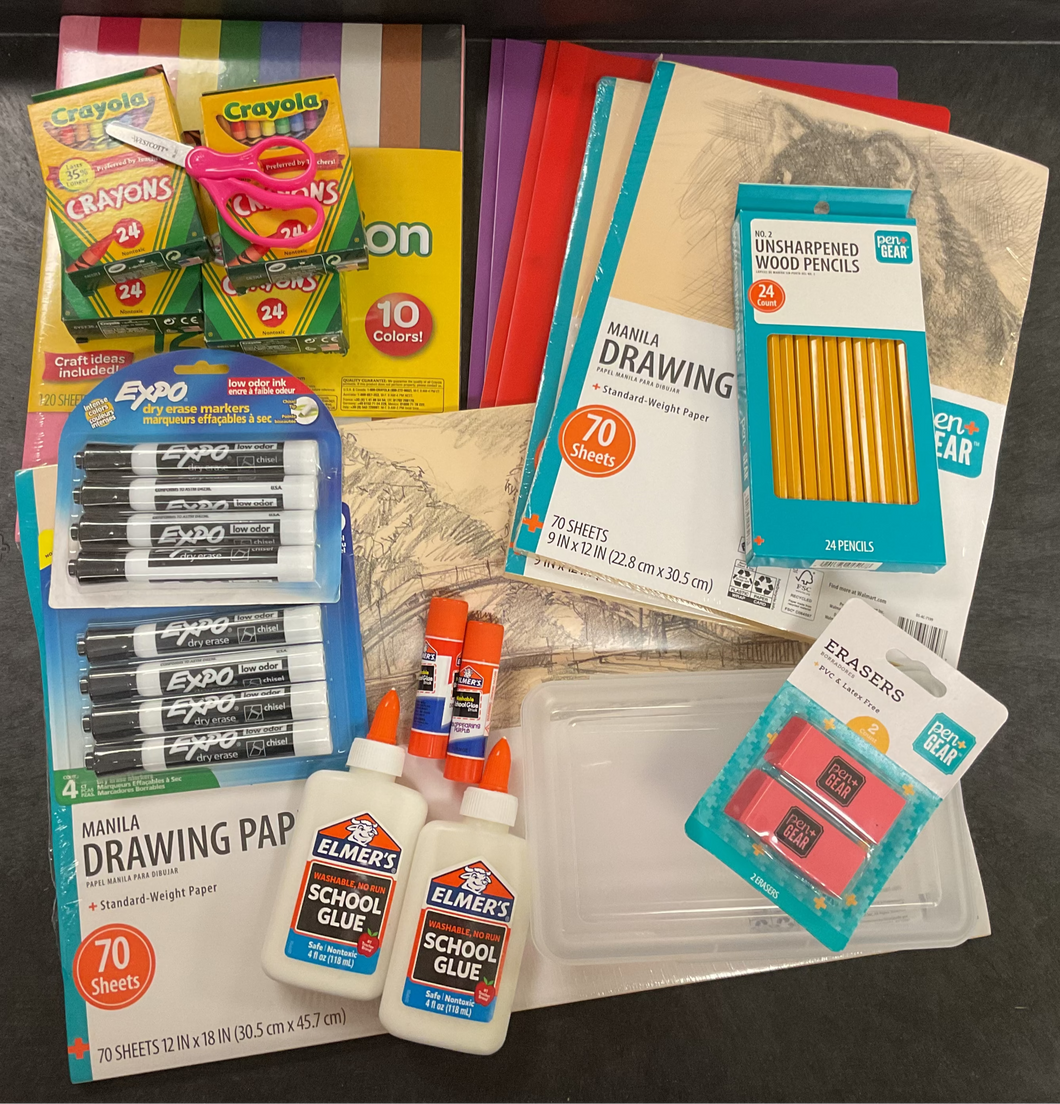 Kindergarten School Supply Bundle