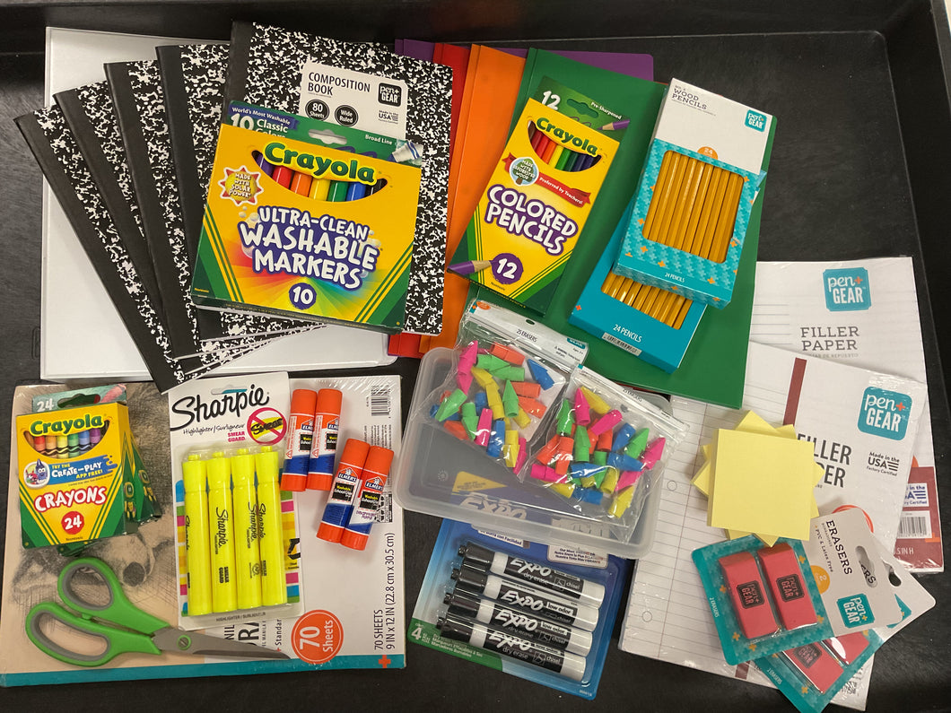 Fifth Grade School Supply Bundle
